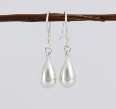 Drop Shape dangle earring, Brass handmde earring, wholesale earring